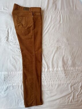 Peter Millar Light Weight Corduroy Pants in Camel Brown